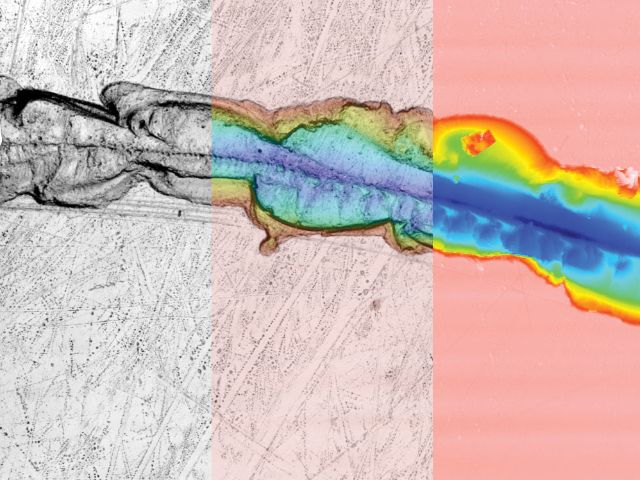 失效分析，手機顯示屏上磨損測量